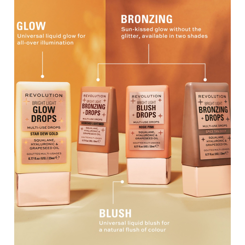 Revolution - Gocce abbronzanti Bright Light - Spice Tan/Deep