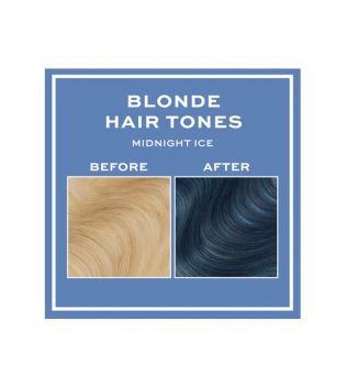 Revolution Haircare - Colorazione semipermanente per capelli biondi Hair Tones - Midnight Ice