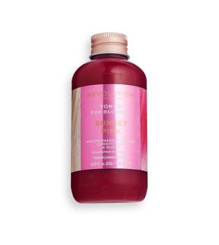 Revolution Haircare - Colorazione semipermanente per capelli biondi Hair Tones - Sunset Pink