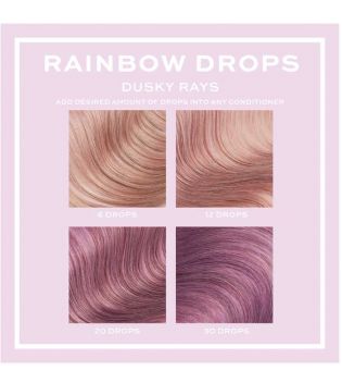Revolution Haircare - Colorazione temporanea Rainbow Drops - Dusky Rose Rays