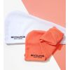 Revolution Haircare - Pacchetto di asciugamani per capelli in microfibra - Bianco e corallo
