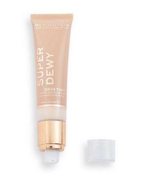 Revolution - *Super Dewy* - Crema idratante colorata Super Dewy Skin Tint - Light
