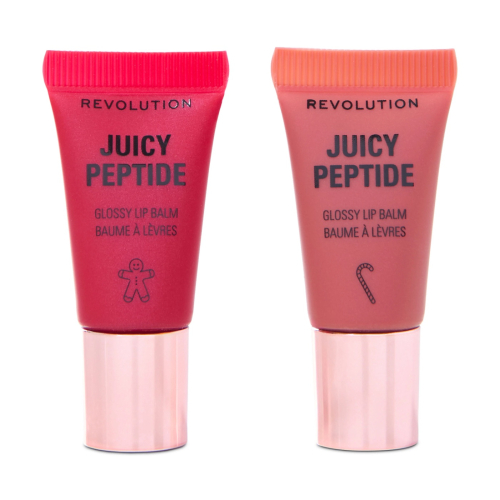 Revolution - Mini set regalo di balsamo per le labbra Juicy Peptide