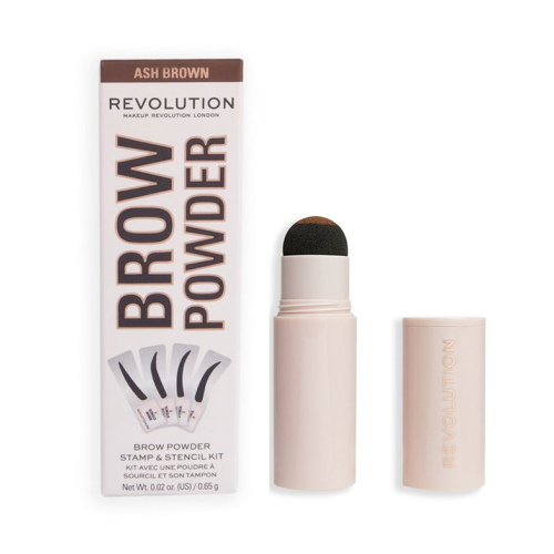 Revolution - Kit sopracciglia in polvere per sopracciglia - Ash Brown
