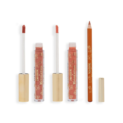 Revolution - *Shrek* - Kit labbra color zenzero