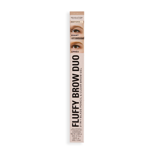 Revolution - Matita per sopracciglia Fluffy Brow Filter Duo - Blonde