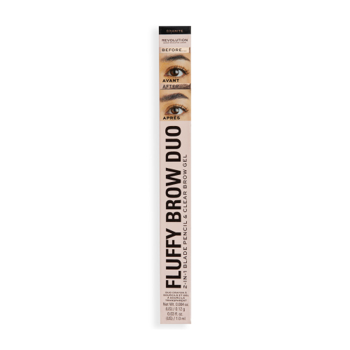 Revolution - Matita per sopracciglia Fluffy Brow Filter Duo - Granite