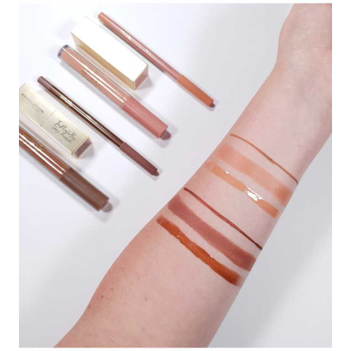 Revolution - *Makeup Revolution x The Plastic Boy* - Kit Labbra - Almond Macchiato