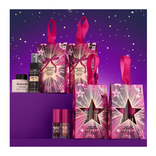 Revolution - Duo fissante per il trucco Mini Matte Heroes