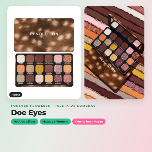 Revolution - Pack 3 palette di ombre Forever Flawless