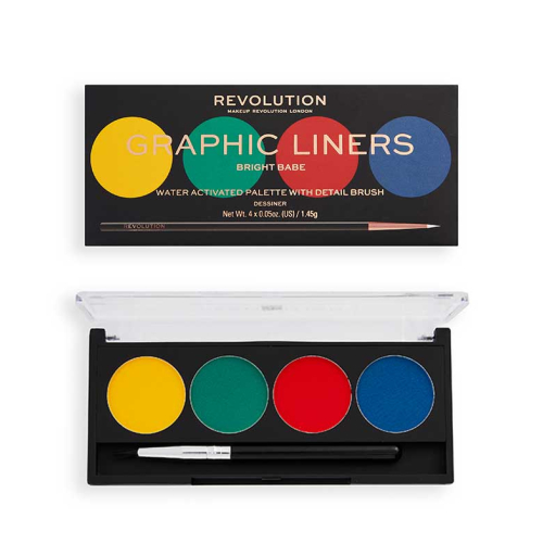 Revolution - Palette Liner Water Activated Graphic Liners - Bright Babe