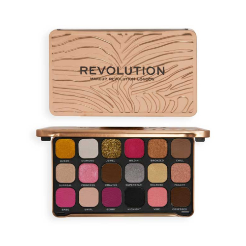 Revolution - Palette di ombretti Forever Flawless - Bare pink