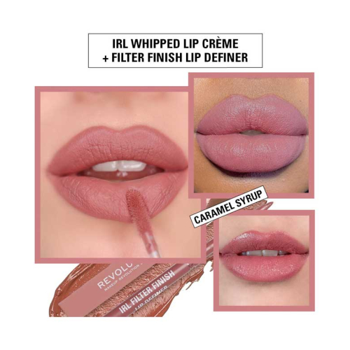 Revolution - Matita labbra IRL Filter Finish Lip Definer - Caramel Syrup