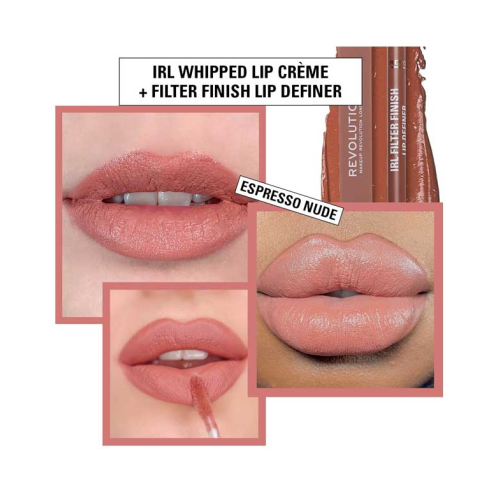 Revolution - Matita labbra IRL Filter Finish Lip Definer - Espresso Nude