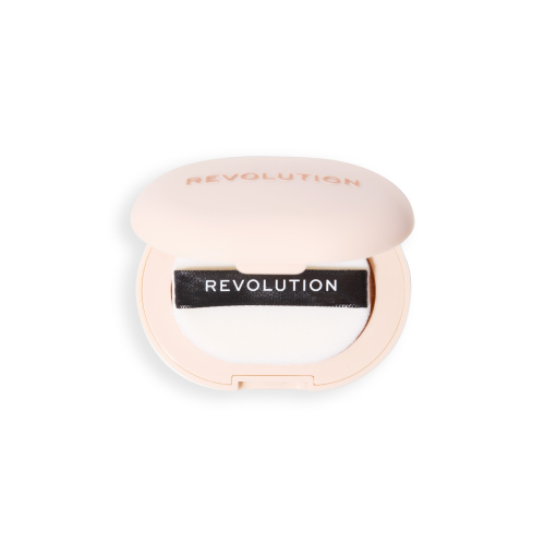 Makeup Revolution - Cipria compatta + adesivo per cellulare Powder Pops - Translucent