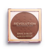 Revolution - Cipria Compatta Bake & Blot - Deep Dark