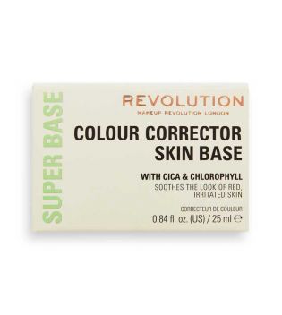 Revolution - Primer color crema Superbase Colour Correcting - Green