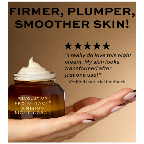 Revolution Pro - Crema da notte al collagene Miracle Firming