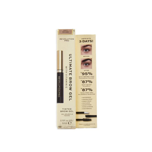 Revolution Pro - Gel per sopracciglia Ultimate Brow - Soft Brown