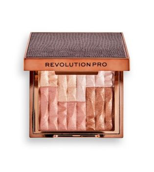 Revolution Pro - *Goddess Glow* - Illuminante e bronzer Shimmer Brick - Afterglow