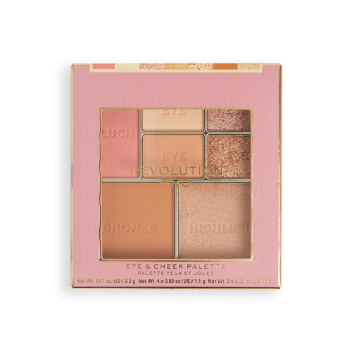 Revolution Pro - *Iconic* - Palette occhi e viso - Light/Medium