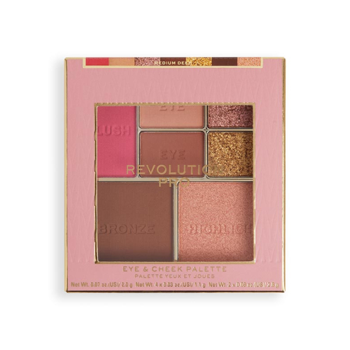 Revolution Pro - *Iconic* - Palette occhi e viso - Medium/Deep