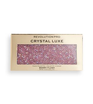 Revolution Pro - Palette viso Crystal Luxe - Berry Flush