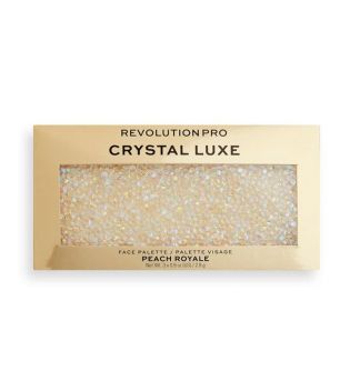 Revolution Pro - Palette viso Crystal Luxe  - Peach Royale