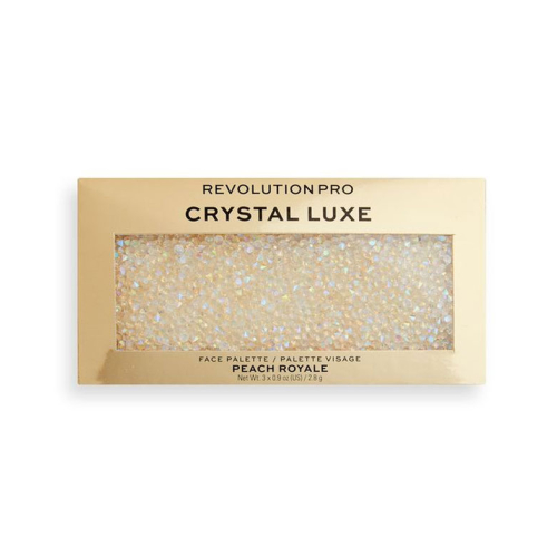 Revolution Pro - Palette viso Crystal Luxe  - Peach Royale
