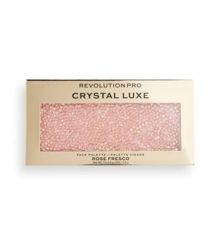 Revolution Pro - Palette viso Crystal Luxe  - Rose Fresco