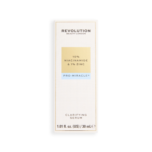 Revolution Pro - Siero viso purificante Miracle 10% Niacinamide 1% Zinc