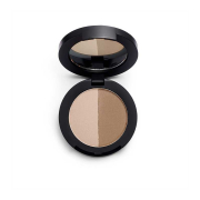 Revolution Pro - Ombra di polvere sopracciglio Duo Brow - Medium Brown