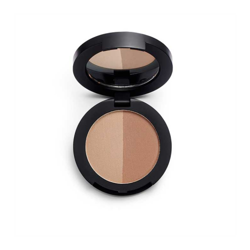 Revolution Pro - Ombra di polvere sopracciglio Duo Brow - Soft Brown