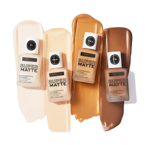 Revolution Relove - Fondotinta Super Matte - F1