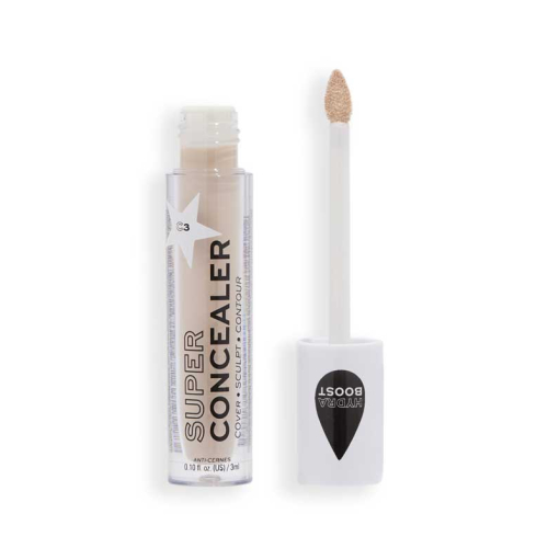 Revolution Relove - Correttore liquido Super Concealer Radiant Matte - C3