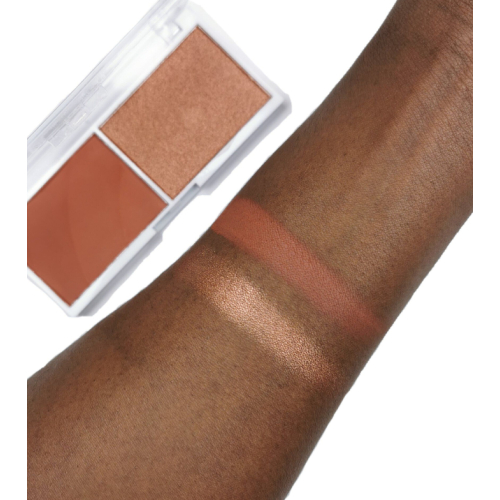 Revolution Relove - Duo blush e illuminante Colour Play Blushed - Baby