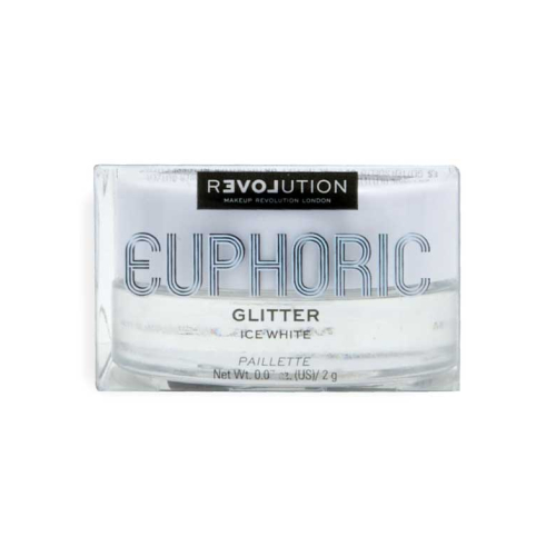 Revolution Relove - *Euphoric* -  Glitter sciolti iridescenti per tutti gli usi - Ice White