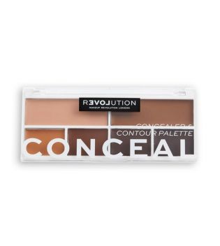 Revolution Relove - Palette di correttori Conceal Me - Dark