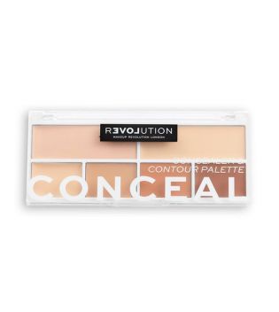 Revolution Relove - Palette di correttori Conceal Me - Light