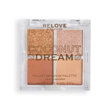 Revolution Relove - Palette di ombretti tascabile - Coconut Dream