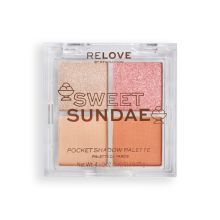 Revolution Relove - Palette di ombretti tascabile - Sweet Sundae