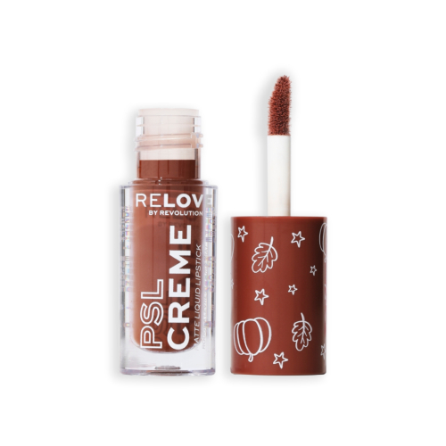 Revolution Relove - *Pumpkin Spice* - Rossetto liquido opaco PSL Creme - Espresso Brown