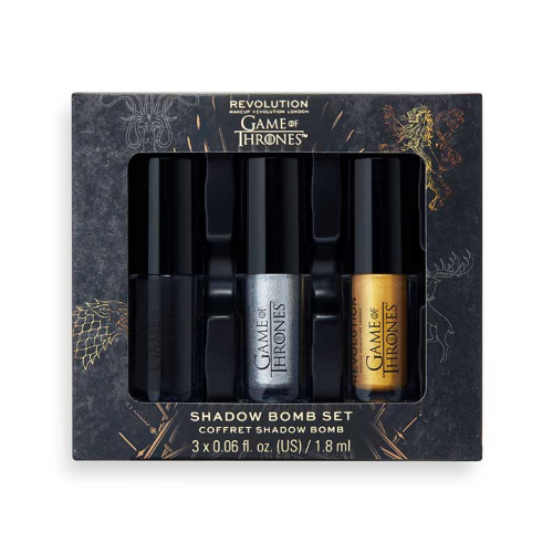 Revolution - *Revolution X Game of Thrones* - Set di ombretti color crema Shadow Bomb