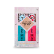 Revolution - Set lucidalabbra Maxi Plump Lip Duo - Maxi Plump Cool As Ice +  Maxi Plump Hot As Chilli