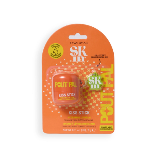 Revolution Skin - Balsamo per le labbra Pout Pal Kiss Stick - Mango