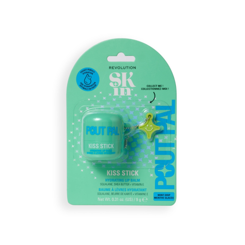 Revolution Skin - Balsamo per le labbra Pout Pal Kiss Stick - Mint