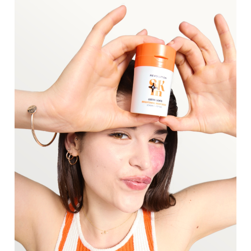 Revolution Skin - *Be Bright* - Crema viso illuminante con vitamina C e peptidi Lustre Lights