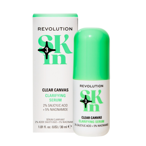 Revolution Skin - *Clearly Clarify* - Siero viso schiarente al 5% di niacinamide e al 2% di acido salicilico Clear Canvas