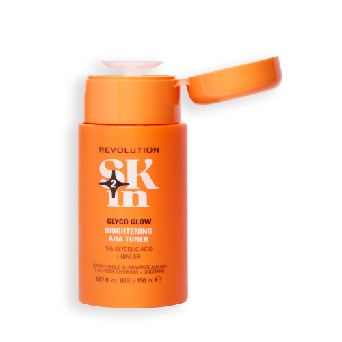 Revolution Skin - *Be Bright* - Tonico viso con acido glicolico al 5% e zenzero AHA Glyco Glow