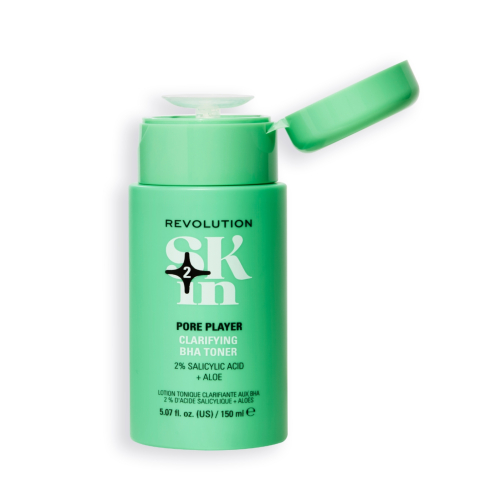 Revolution Skin - *Clearly Clarify* - Tonico viso con acido salicilico al 2% e Aloe Vera BHA Pore Player